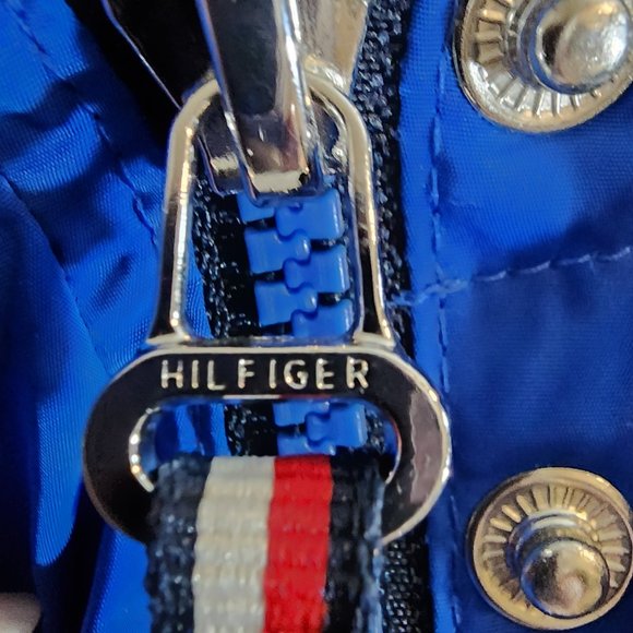 Tommy Hilfiger HIgh Quality Unisex Rain Jacket in Royal Blue | EUC | Size S - Picture 5 of 12